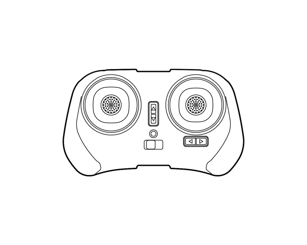 1024x819 Flek Controller Propel Rc Usa - Remote Control Drawing