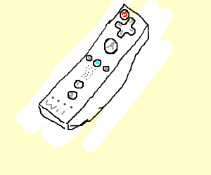 300x250 wii remote drawing - Remote Drawing