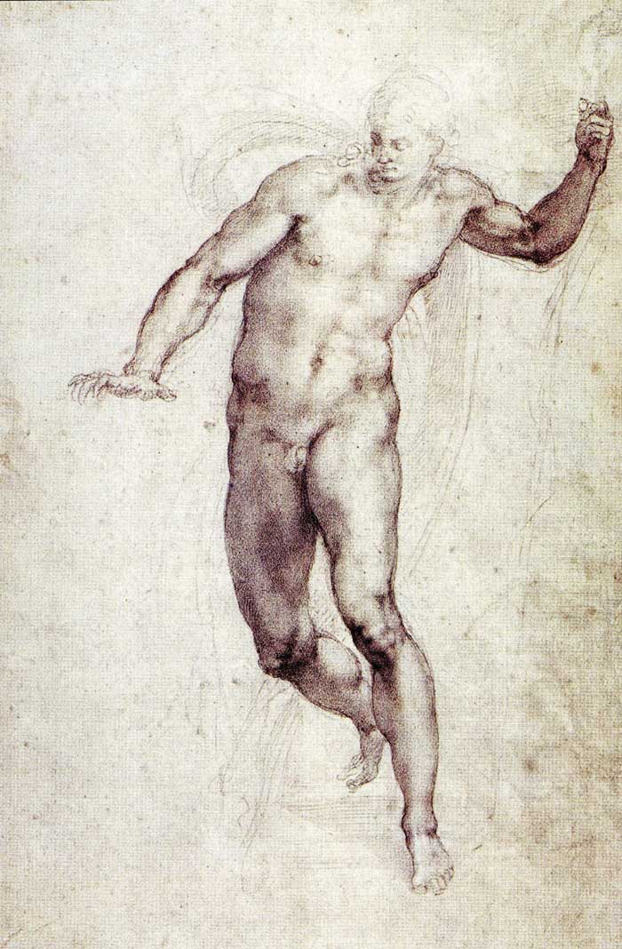 700x1068 michelangelo drawings, fantastic images - Renaissance Art Drawings