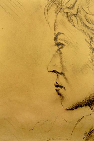 375x563 asian portrait, italian renaissance - Renaissance Drawings