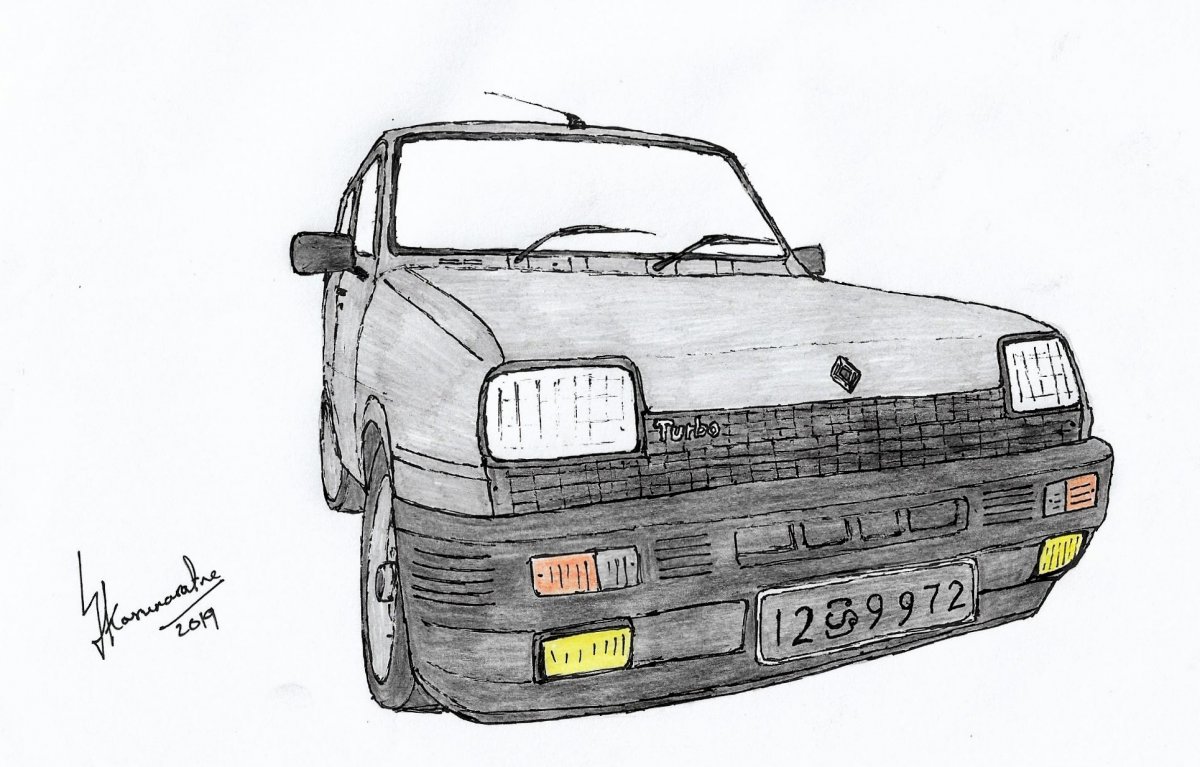 1200x767 renault alpine gt turbo! - Renault Drawing