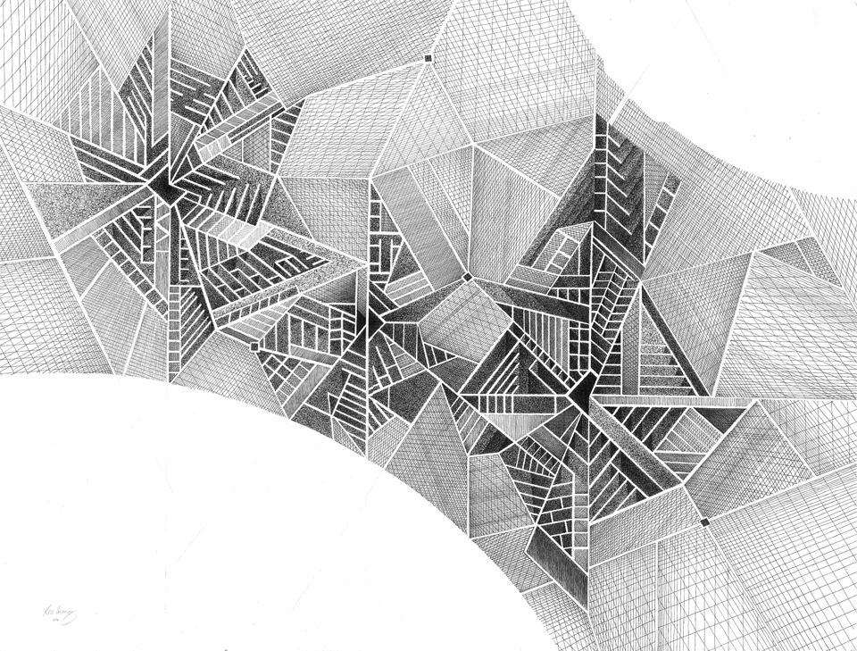 960x729 Ink Rendering Fine Ink Pen Drawings - Rendering Drawing