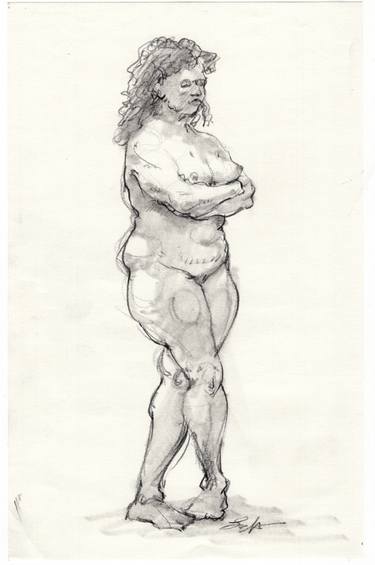 375x565 Life Rendering, Minute Pose Drawing - Rendering Drawing