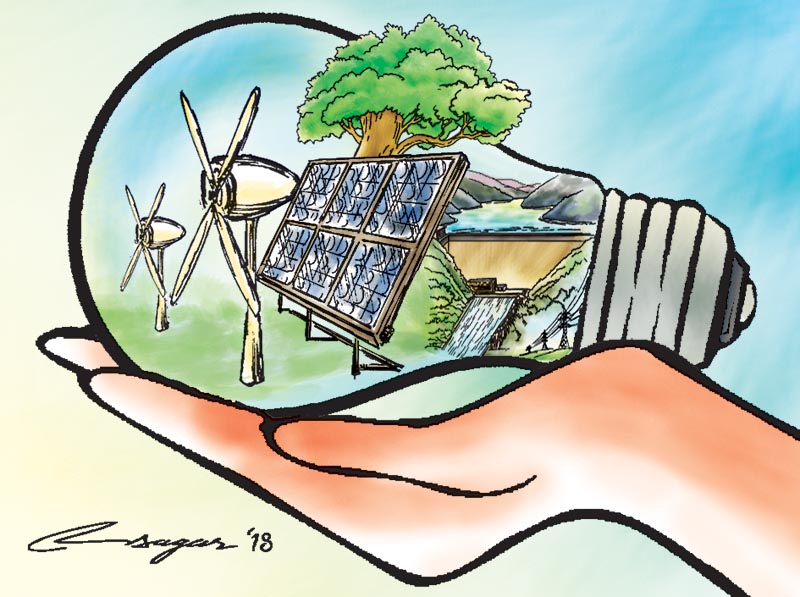 Renewable Energy Drawing at PaintingValley.com | Explore collection of