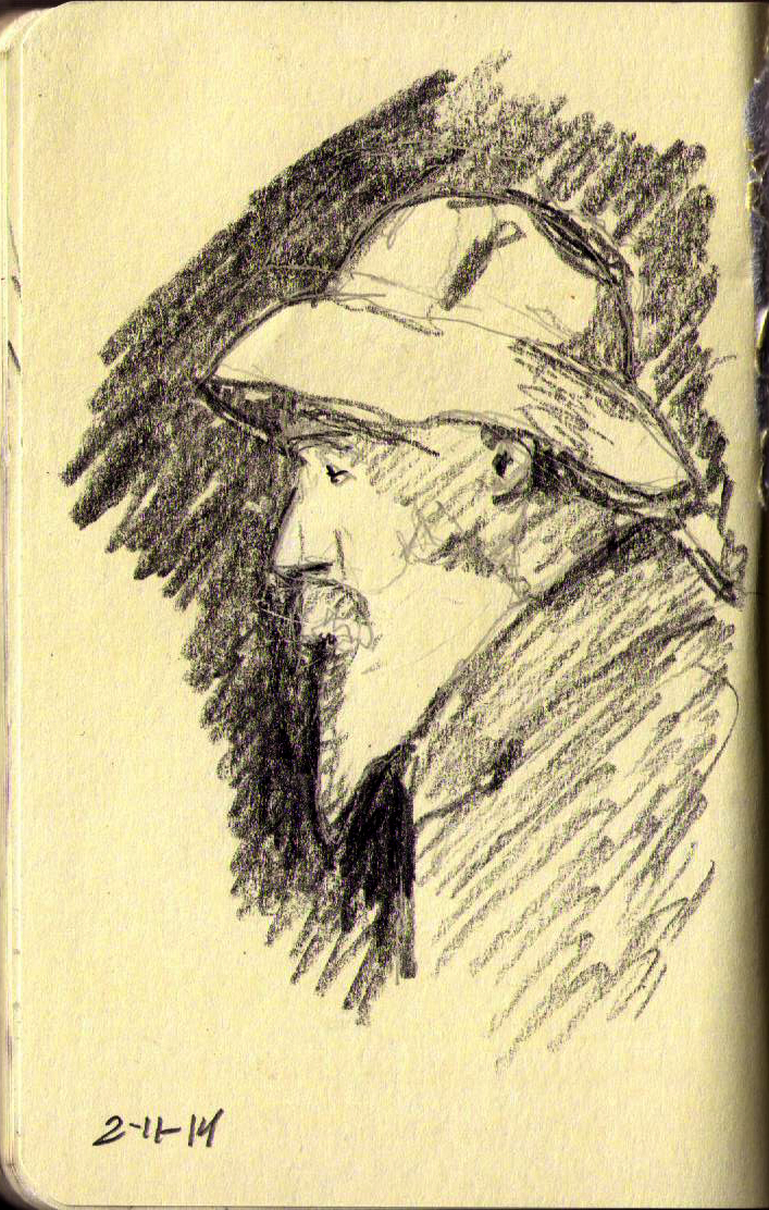 707x1112 Portrait After Renoir One Drawing Daily - Renoir Drawings