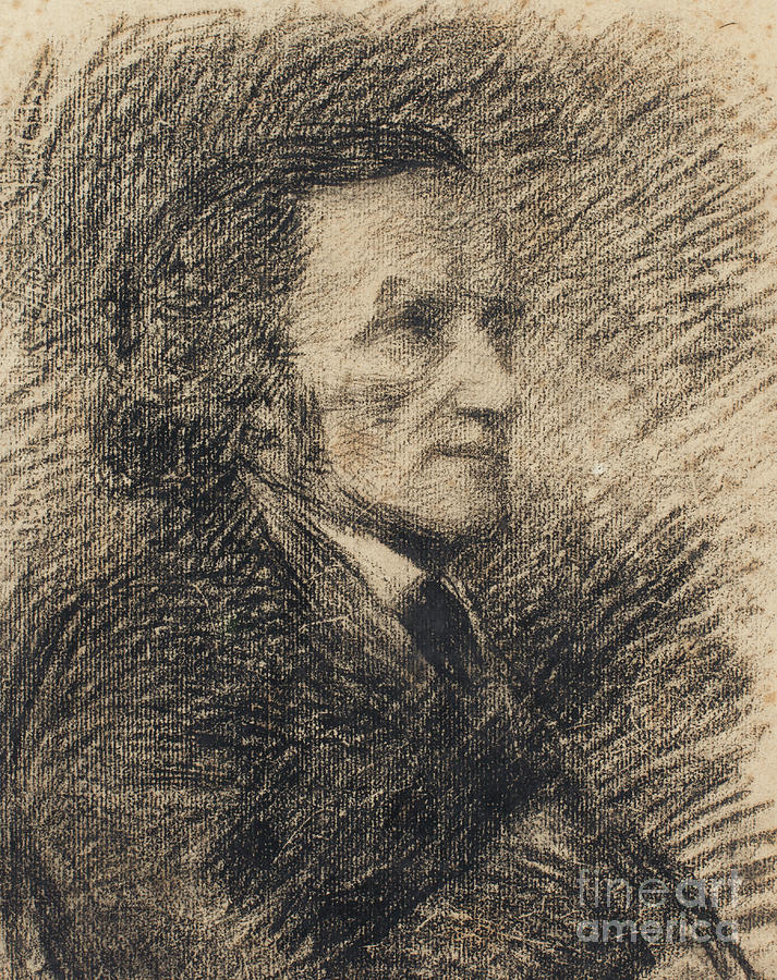 713x900 Richard Wagner Drawing - Renoir Drawings