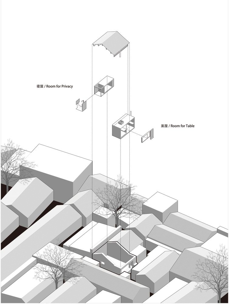 754x1000 gallery of the renovation of a hutong house chaoffice - Renovation Drawings