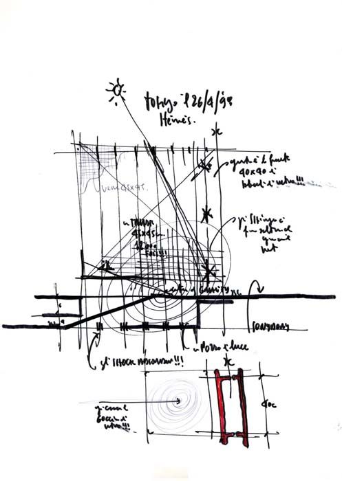 497x700 drawings - Renzo Piano Drawings