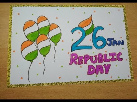 480x360 Poster For Republic Day Republic Day Drawing Easy Drawing - Republic Drawing