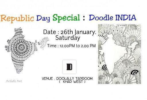512x347 Republic Day Special Doodle India Workshop - Republic Drawing