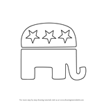 150x150 Learn How To Draw Republican Elephant - Republican Elephant Drawing