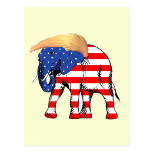 307x307 republican elephant trump hair gifts gift ideas zazzle uk - Republican Elephant Drawing