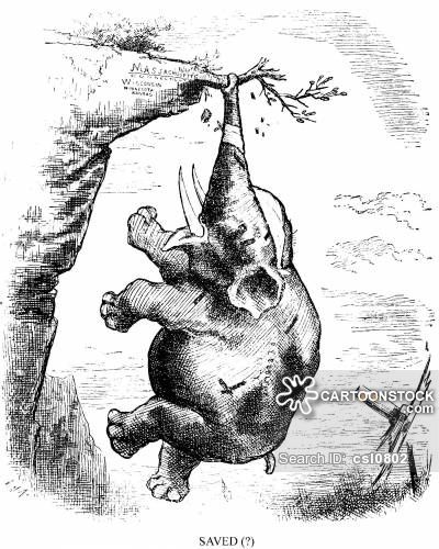 400x500 republican elephant cartoons, republican elephant cartoon, funny - Republican Elephant Drawing