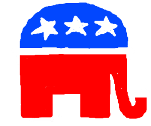 300x250 The Republican Elephant - Republican Elephant Drawing