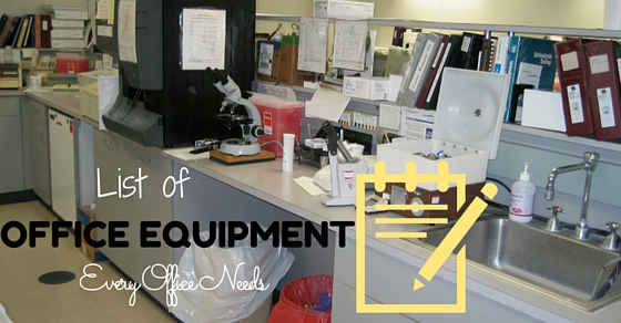 560x292 list of office equipment that every office needs - Requirements And Equipment For Modern Drawing Offices