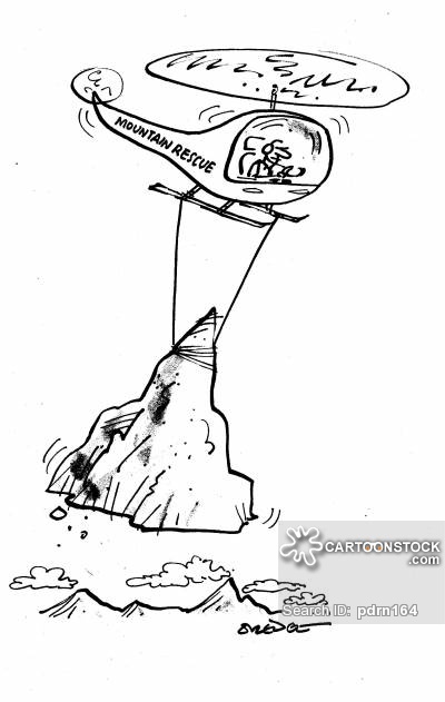 400x631 mountain rescue cartoons and comics - Rescue Drawing