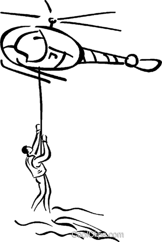 323x480 helicopter rescue royalty free vector clip art illustration - Rescue Drawing