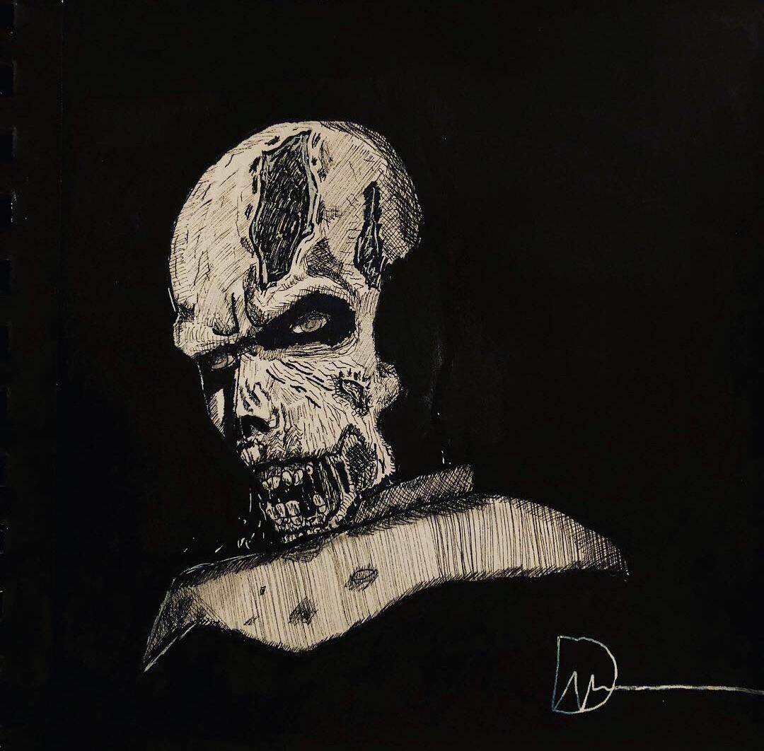 1080x1062 This Is My Attempt - Resident Evil Drawings