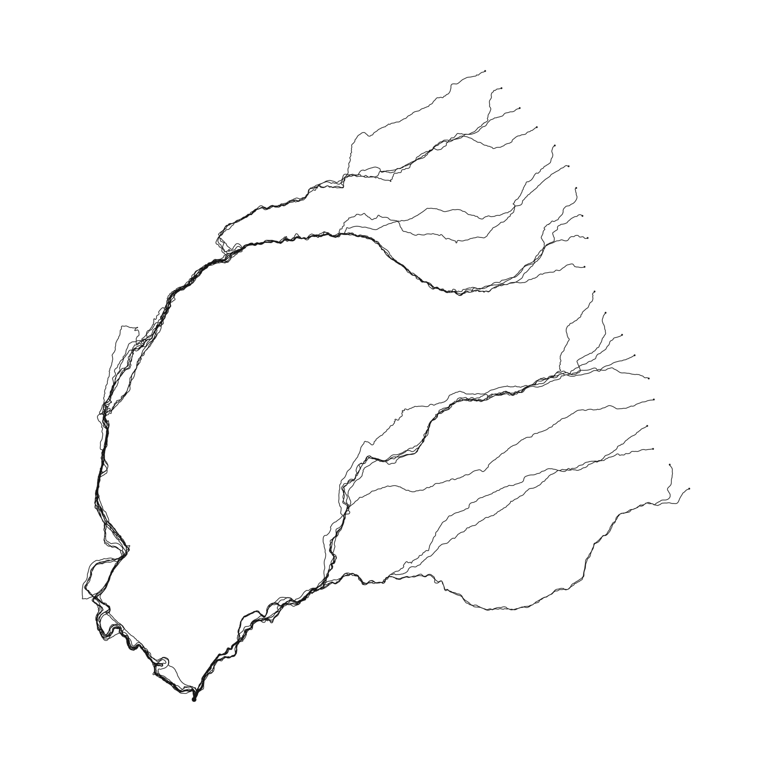 2500x2500 waterwalk - Resistance Drawing