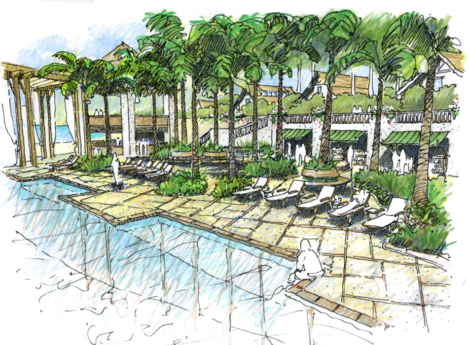 Resort Drawing at Explore collection of Resort Drawing