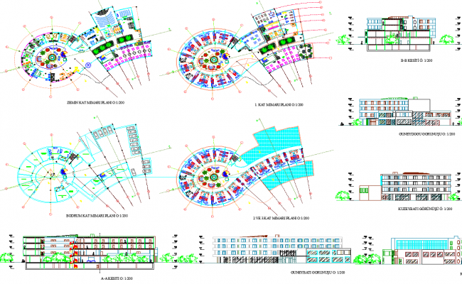 650x400 resort project drawing dwg - Resort Drawing