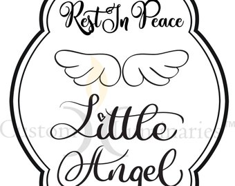 340x270 rest in peace etsy - Rest In Peace Drawings