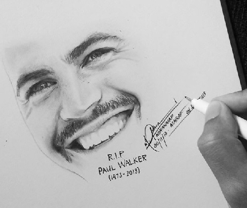 500x422 your smile will be remembered rest in peace paul walker - Rest In Peace Drawings