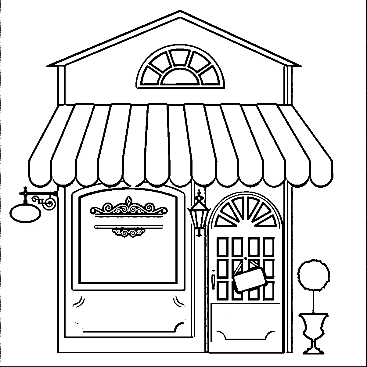 Restaurant Drawing at Explore collection of