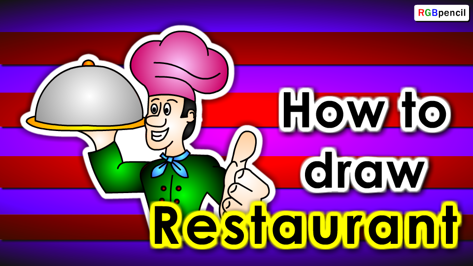 Restaurant Drawing Easy At Explore Collection Of