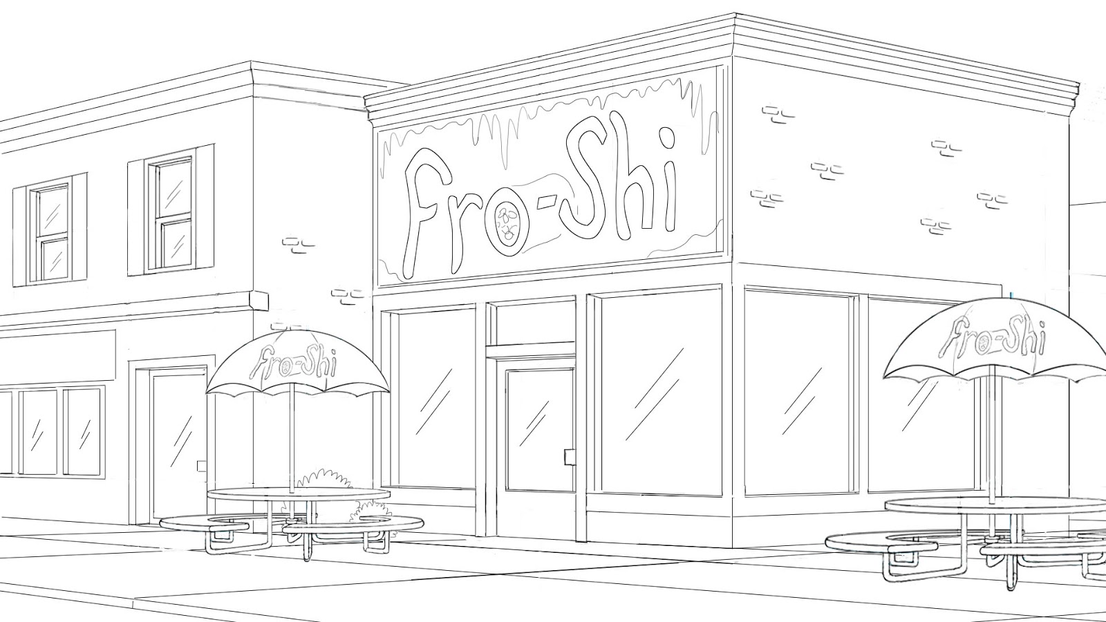 Restaurant Drawing Easy at Explore collection of