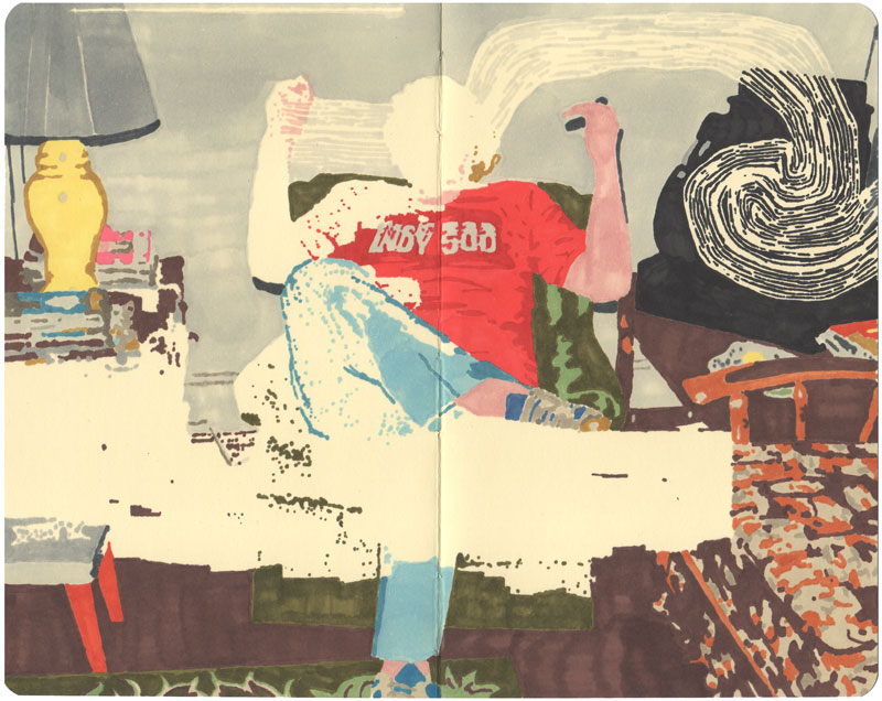 800x636 sci fi retro drawings - Retro Drawings