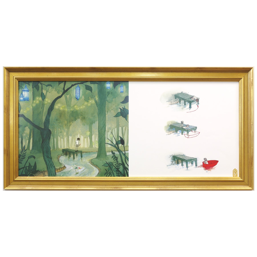 900x900 drawing the red boat proof - Return Drawing