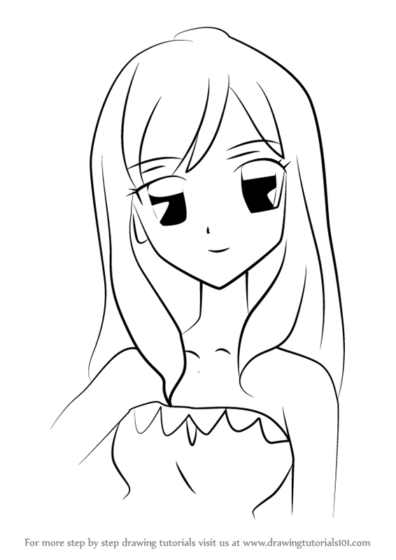 566x800 learn how to draw mao from kirarin revolution - Revolution Drawing