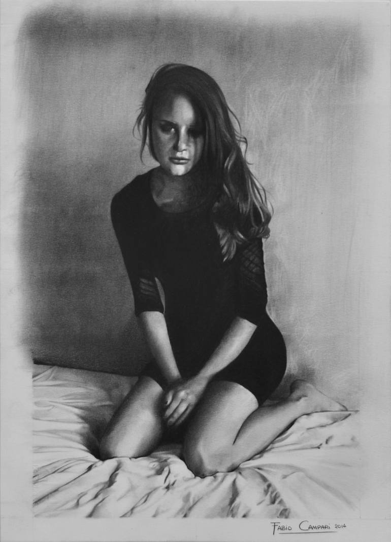 770x1069 Lana Del Rey Drawing - Rey Drawing