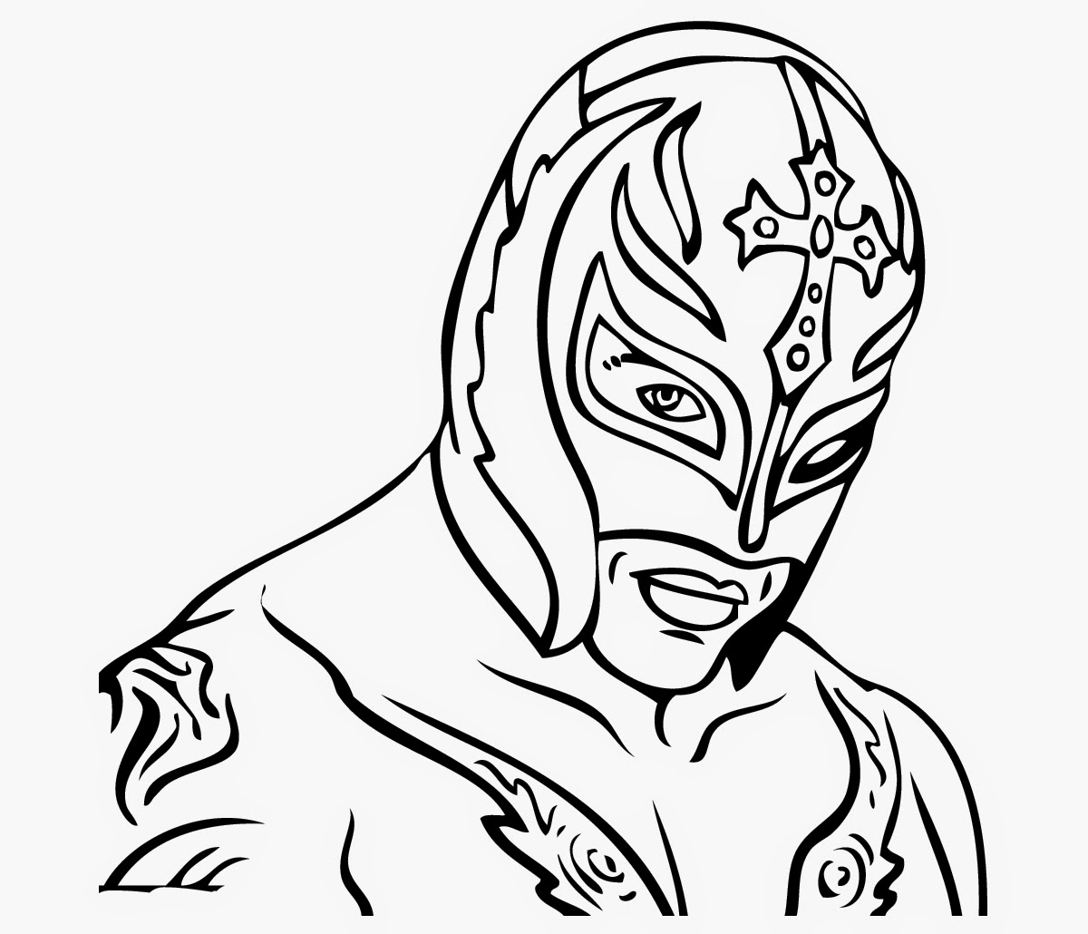 Wwe Coloring Pages Beautiful Free Coloring Pages Of Rey Mysterio - Rey Myst...