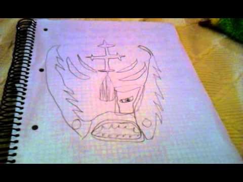 480x360 Ymsxbvj Rey Mysterio Mask Drawing - Rey Mysterio Mask Drawing