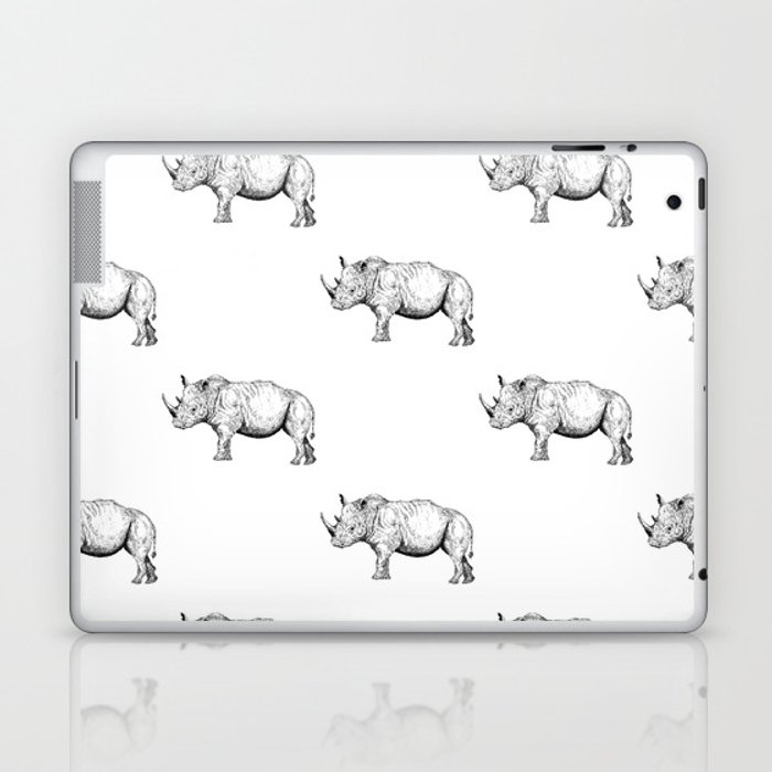 700x700 Rhino - Rhino Line Drawing