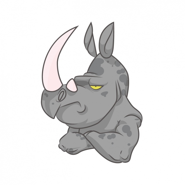 626x626 Rhino Vectors, Photos And Free Download - Rhinoceros Drawing