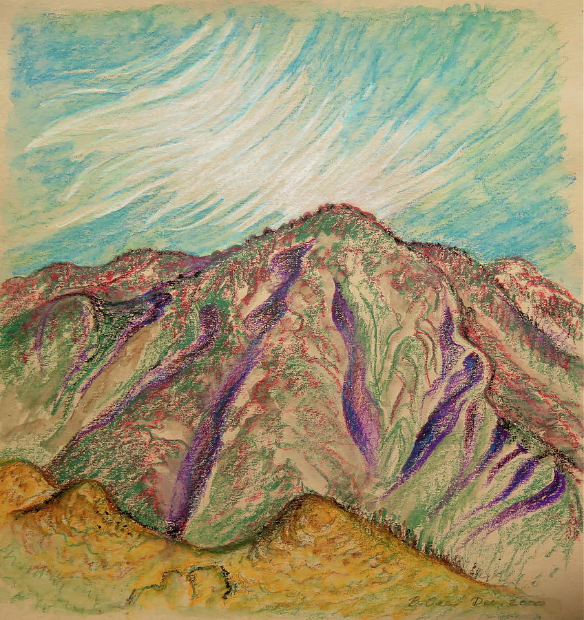 848x900 Mountain Rhythm Drawing - Rhythm Drawing