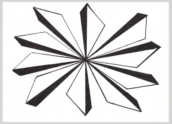 570x412 Rhythm Shape No Card With Original Drawing - Rhythm Drawing