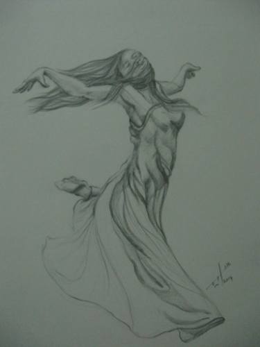 375x500 Rhythm Of Music Drawing - Rhythm Drawing