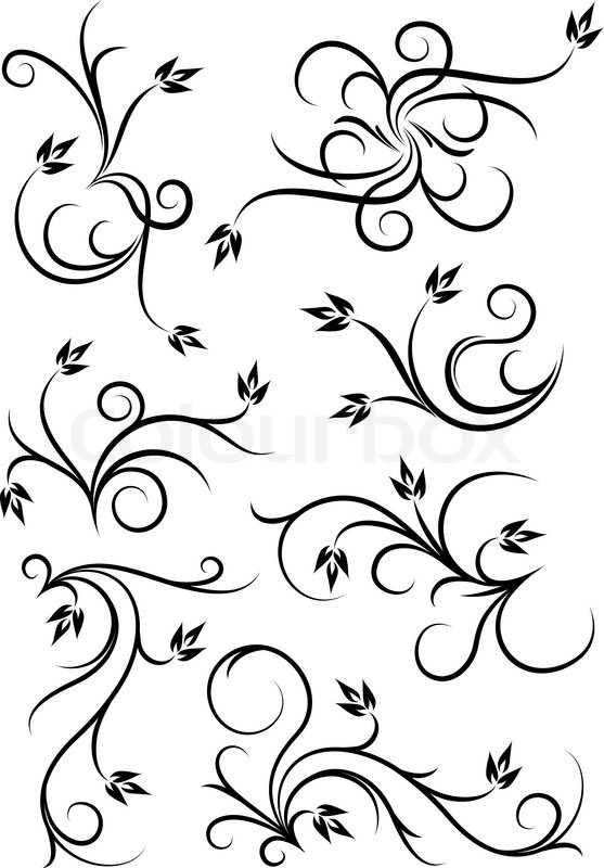 557x800 Ribbon, Art, Drawing Stock Vector Colourbox - Ribbon Art Drawing