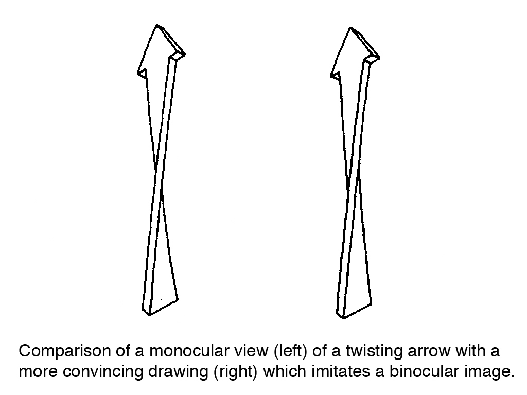 1024x768 Filedrawing A Twisted Arrow Ribbon - Ribbon Drawing