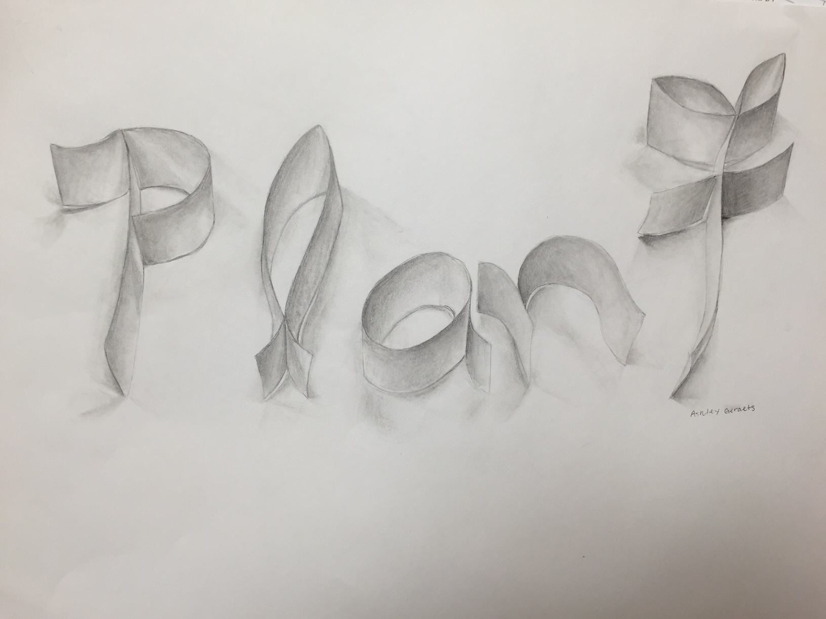 1632x1224 Paper Ribbon Drawing Roosevelt Drawing - Ribbon Drawing