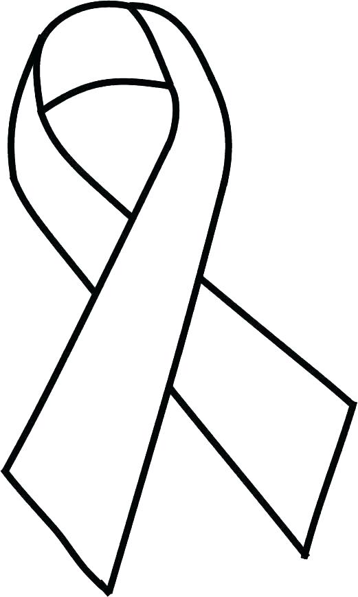 521x869 Fresh Ideas Awareness Ribbon Coloring - Ribbon Drawing Ideas