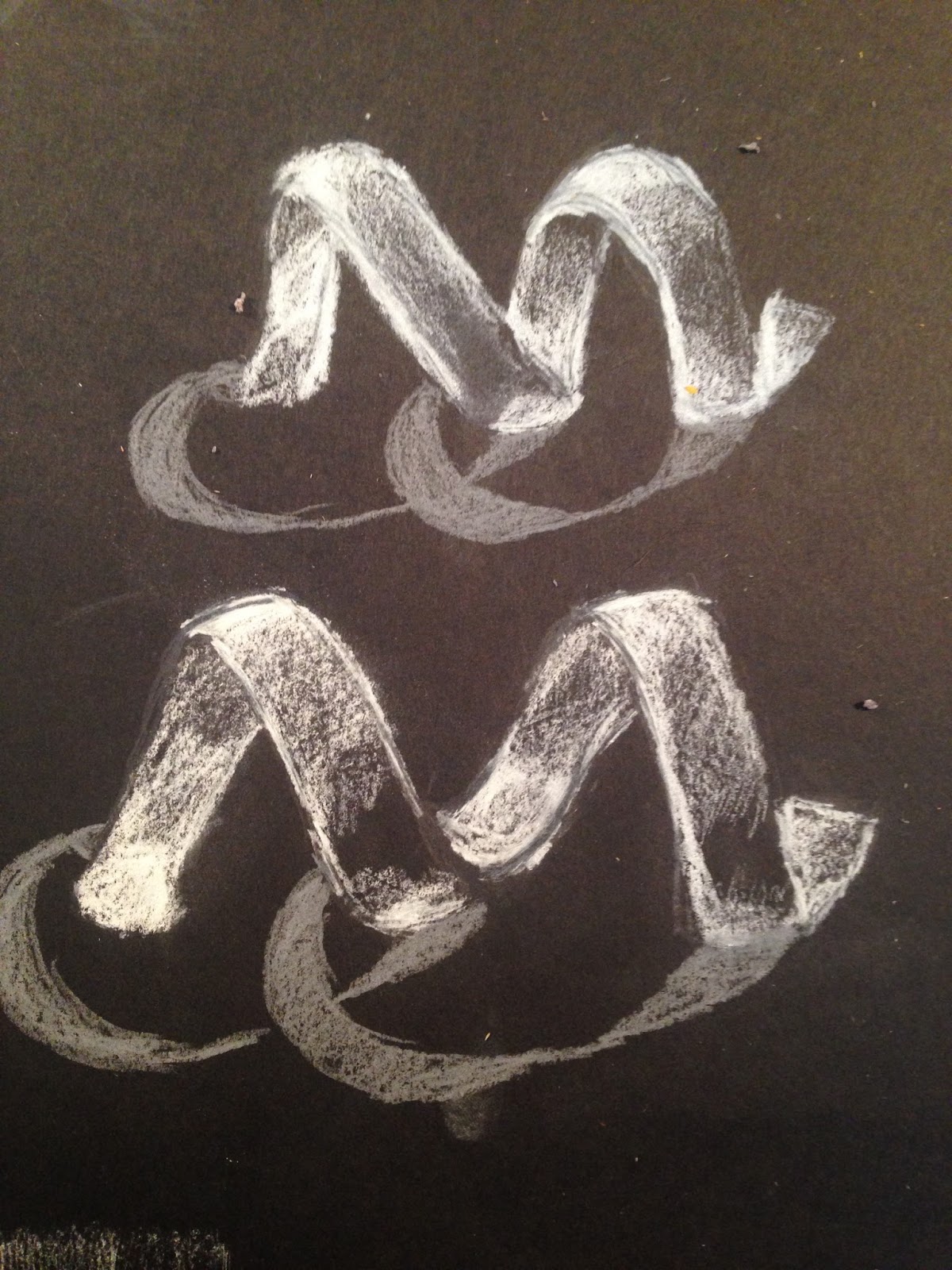 1200x1600 Lines Shading White Charcoal And Prismacolored Ribbons - Ribbon Drawing Shading