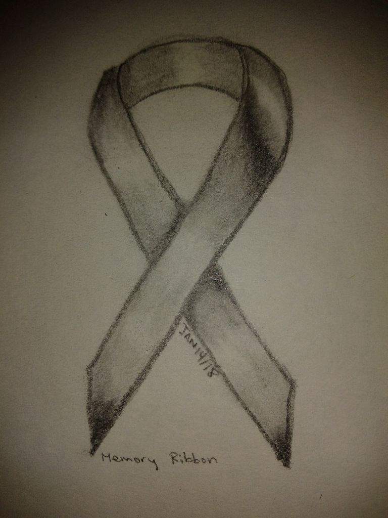 768x1024 Memory Ribbons Art Amino - Ribbon Drawing Shading