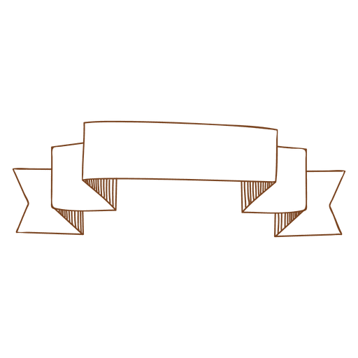 512x512 Line Drawing Ribbon - Ribbon Line Drawing