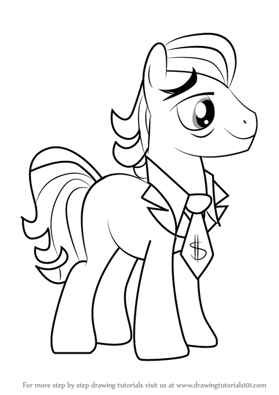 566x800 learn how to draw filthy rich from my little pony - Rich Drawing