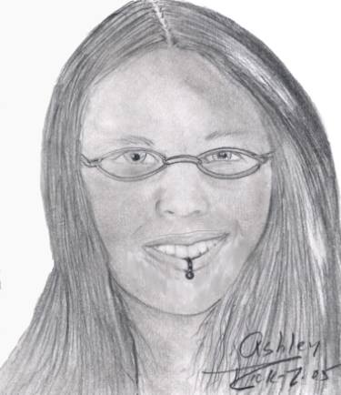 375x434 Ashley Drawing - Richard Ramirez Drawing